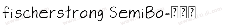 fischerstrong SemiBo字体转换